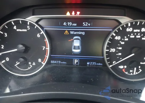 2021 Nissan Altima Sr Fwd from USA, damaged, VIN 1N4BL4CV7MN387210